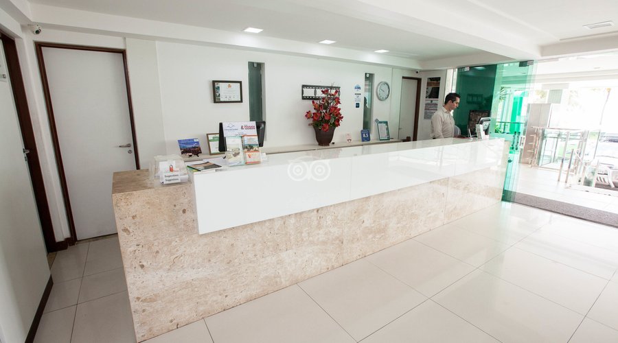 Front Desk at the Hotel Corais de Tambau