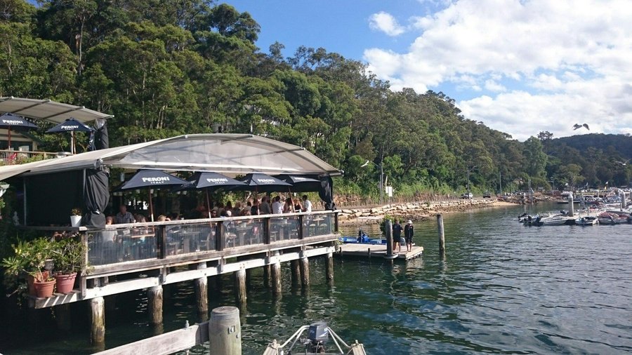 View from the jetty