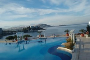 Pool und Strand
