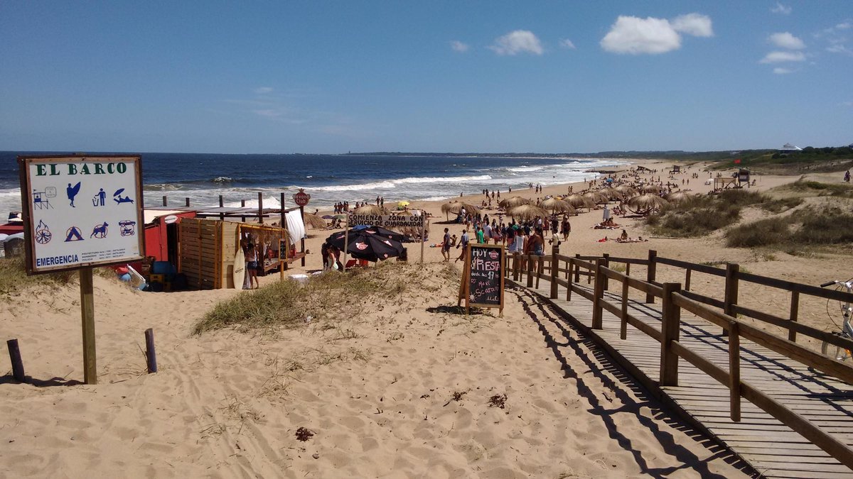 PLAYA DEL BARCO ROCHA URUGUAY