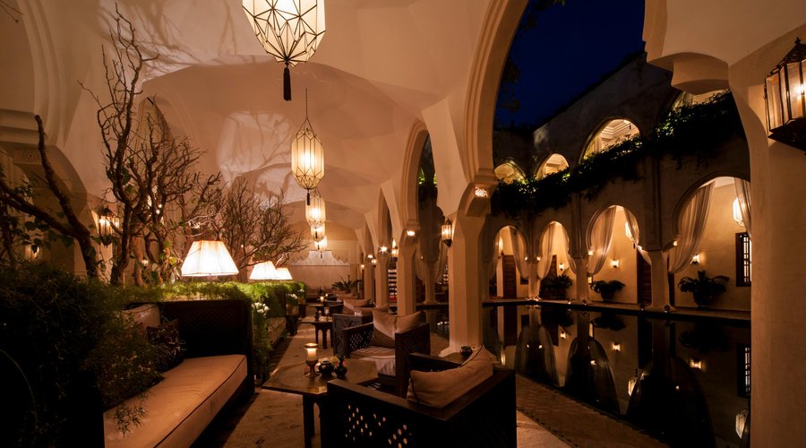 Open Lounge Evening View