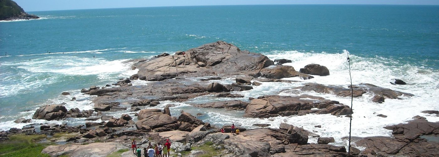 Subida na pedra, vale a caminhada.