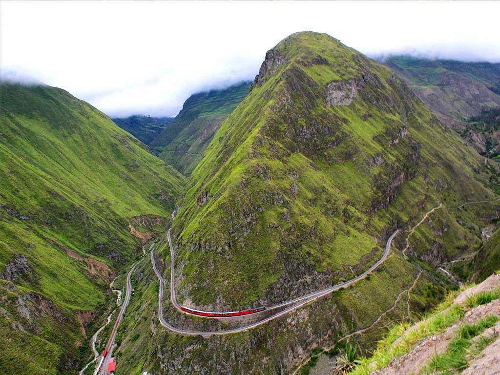 the train journey from riobamba