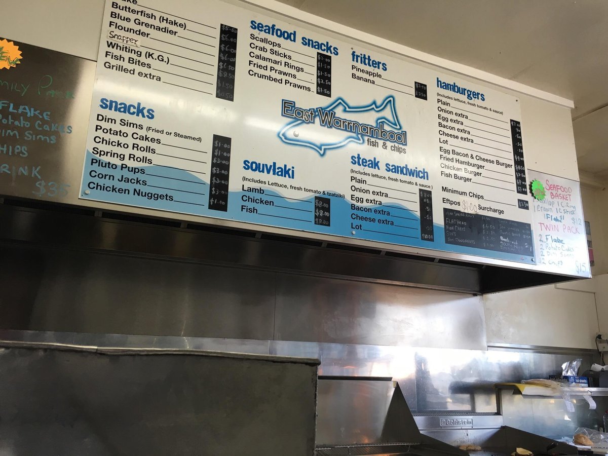 EAST WARRNAMBOOL FISH SHOP - Restaurant Reviews, Photos & Phone Number -  Tripadvisor