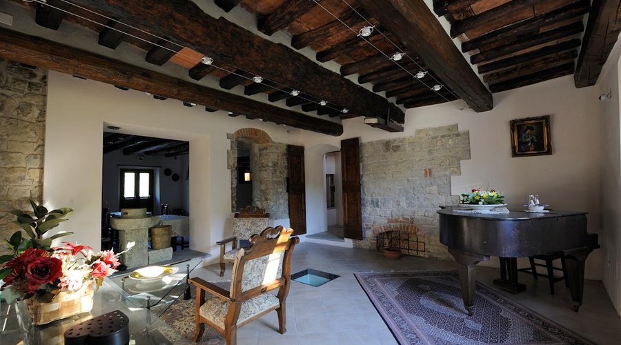 Un salotto per un piacevole relax