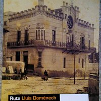 Cartel ruta modernista Canet de Mar