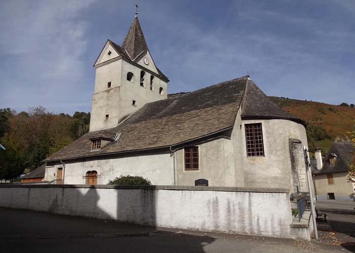 Église Saint-Martin de Marsous, Arrens-Marsous (Hautes-Pyrénées), France.