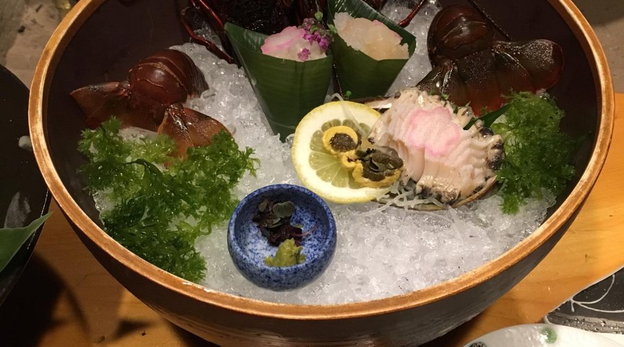 伊勢えびの刺身
