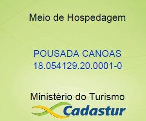 Nosso selo do CADASTUR!