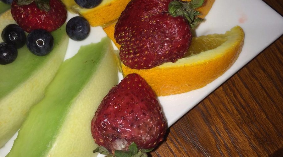 Rotting strawberries! Delicious!