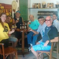 Degustação com amigos
