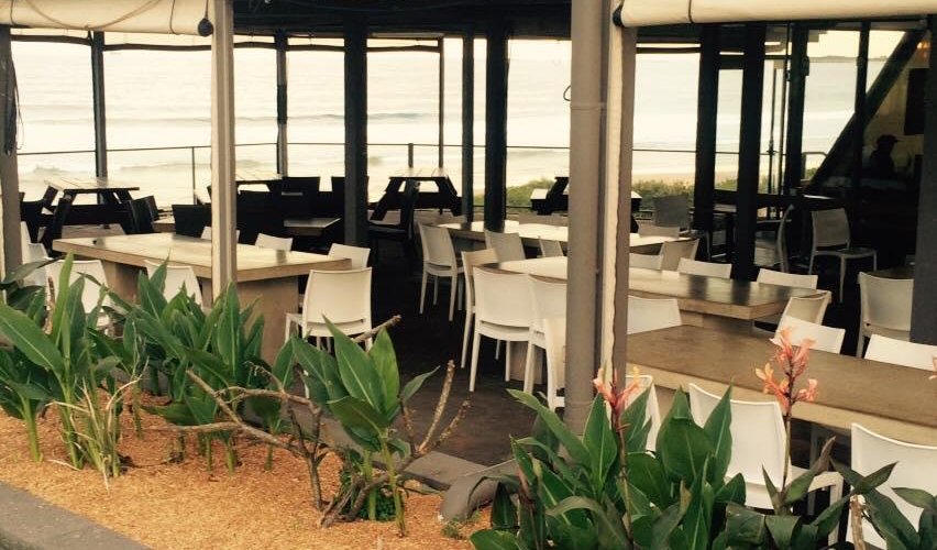 Our alfresco area offers views of Bulli ocean pool.