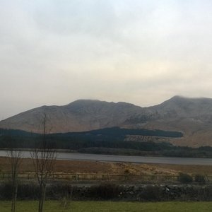 Lough Inagh Lodge in Recess, image may contain: Neighborhood, Villa, Hotel, Car