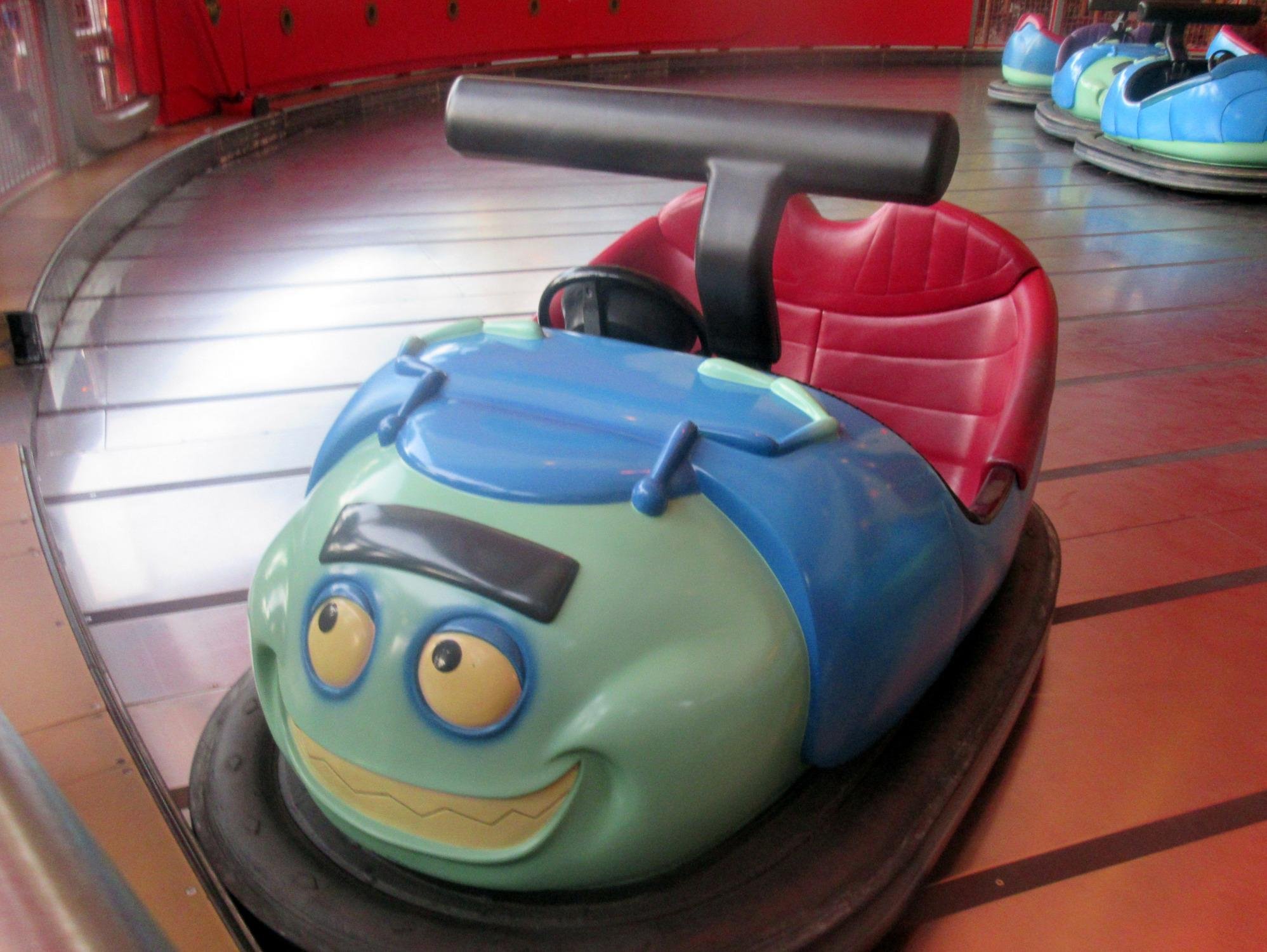 disneyland bumper cars