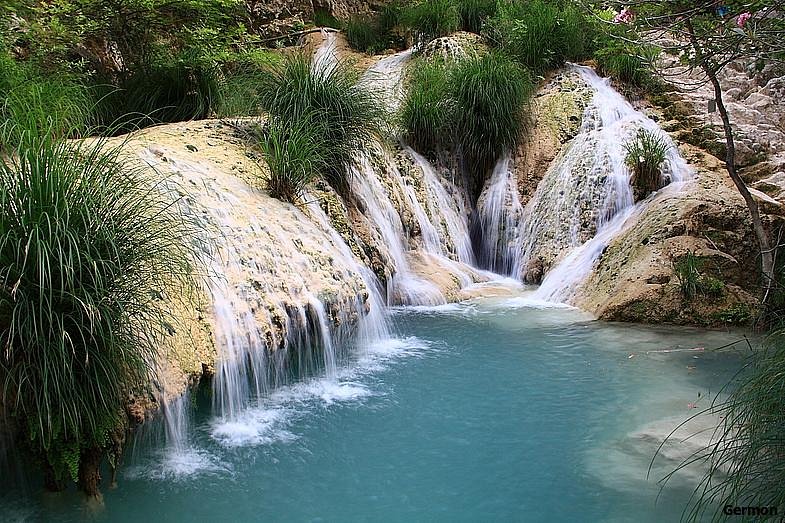 Polylimnio Waterfall image