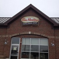 Tim Horton's Coffee Shop in Michigan.