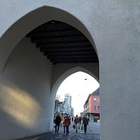 The gate to the Old Town (from the Old Town)