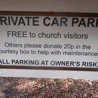 Car park sign