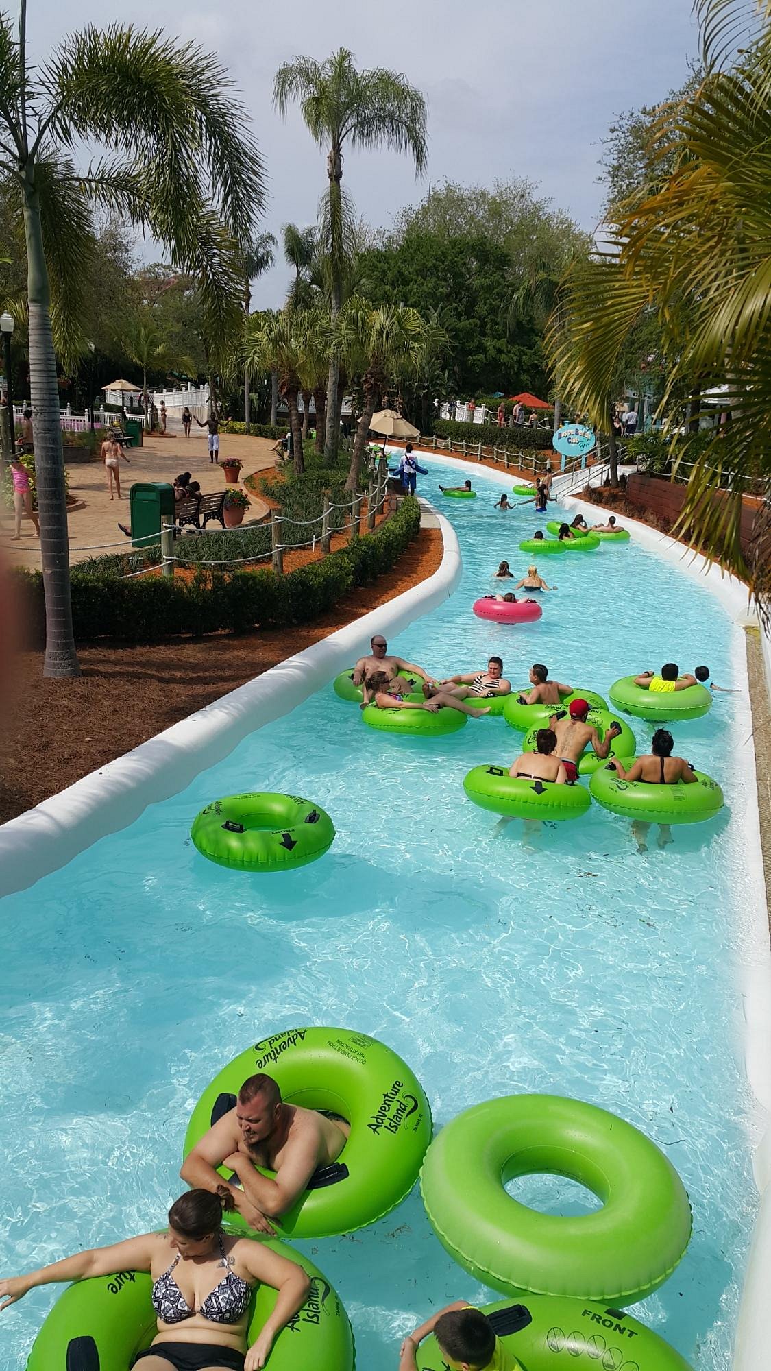 Water Park Attractions Map  Adventure Island Tampa Bay