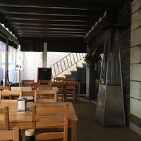Interior de la terraza