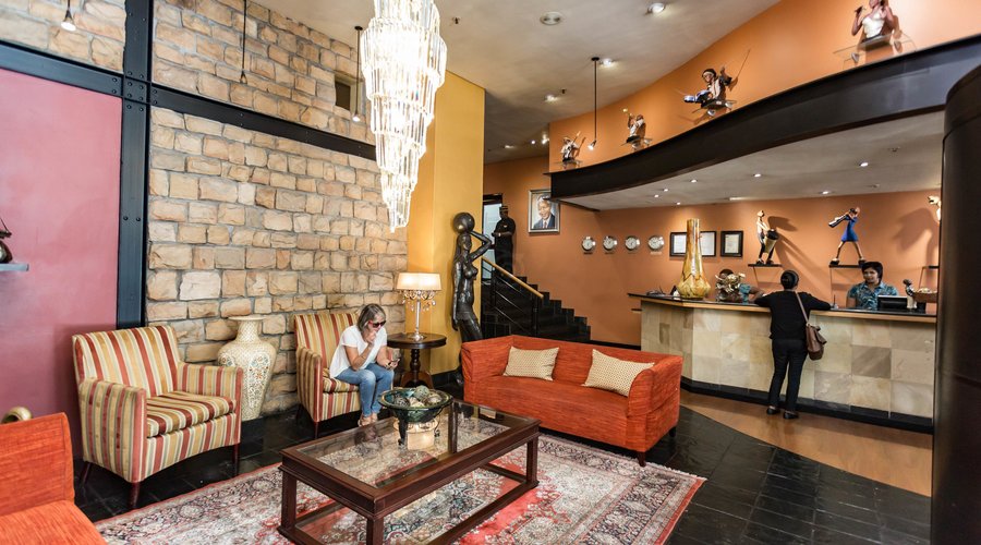 Lobby at the Cape Town Lodge