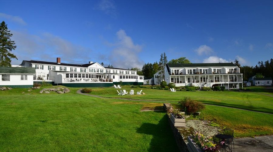 Back lawn