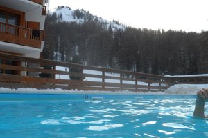 Piscina y playa