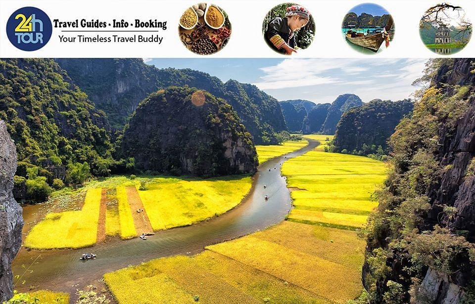 Tam coc Вьетнам. Нинь Бинь. Ninh Binh Вьетнам. Долина там Кок Вьетнам.