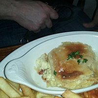 Great cheese and onion pie