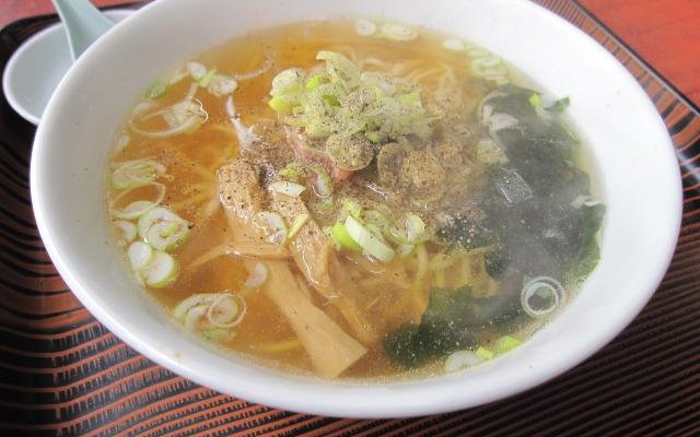 一番シンプルなラーメン、美味し！