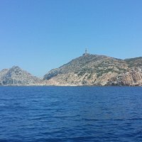 Capo Sandalo dal mare