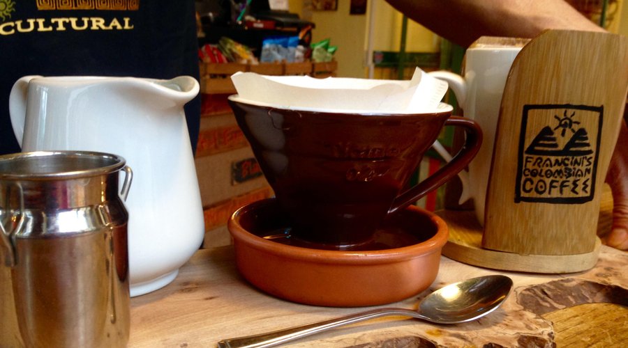 Stylish presentation of our Colombian speciality coffees