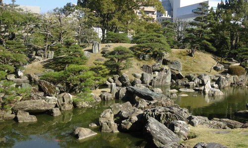 徳島城千秋閣庭園