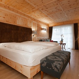 The Tyrolean Junior Suite at the Hotel Gruner Baum