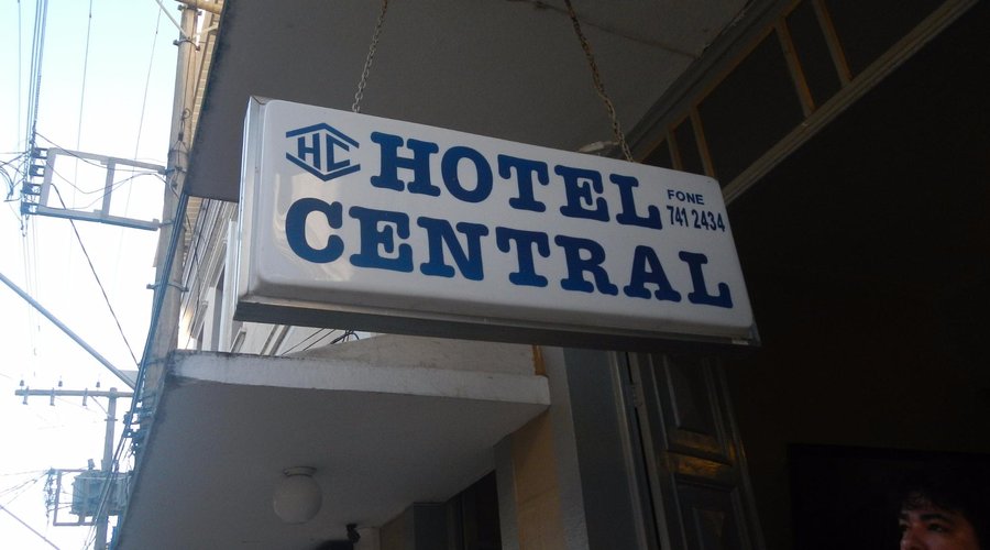 Frente do hotel
