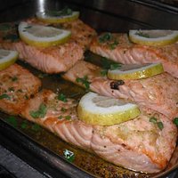 Salmão no Forno