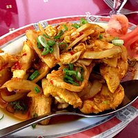 The frog legs a must try...