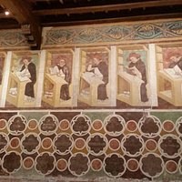 Alcuni particolari degli affreschi