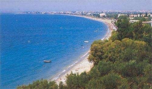 Part of the beach (viewed from the mountain)
