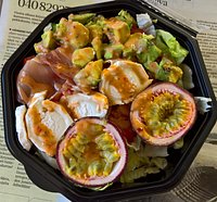 The salads are available also as take-away. You may pick 2-4 ingredients of your own choice.