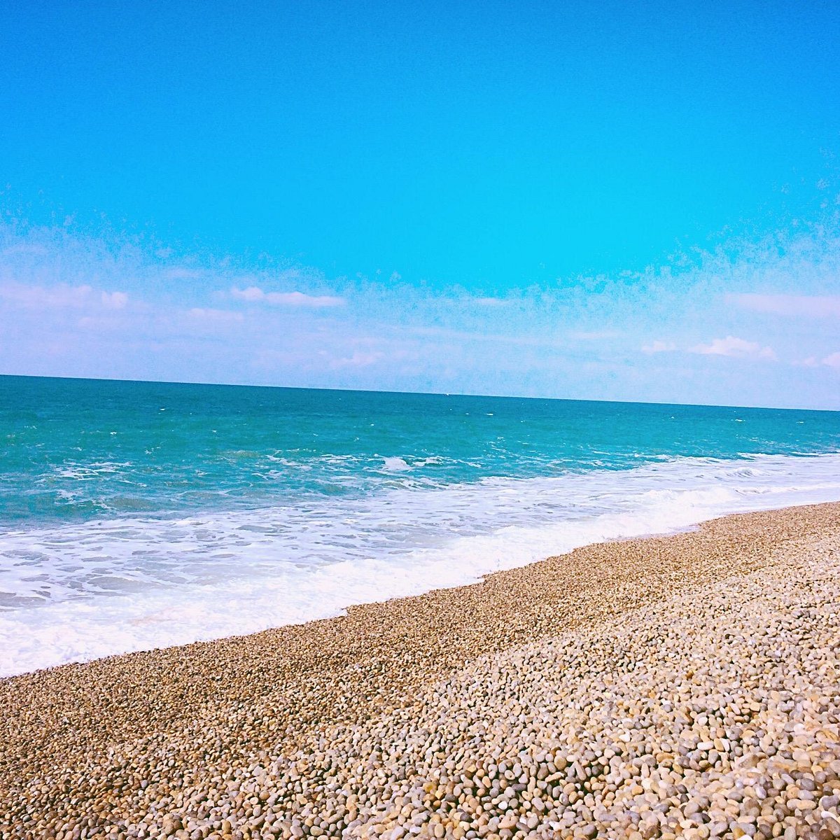 Chesil Beach, Weymouth and Portland, Dorset, England, UK