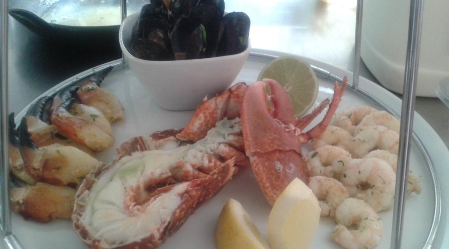 Fresh seafood daily