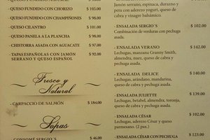 Menú