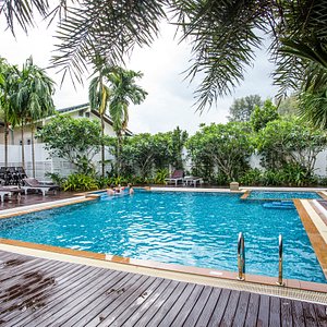 The Pool at the Dee Andaman Hotel