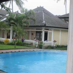 our cabana next to the pool