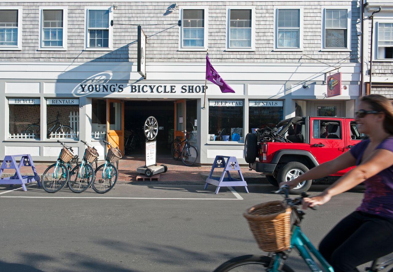 Young's bike shop store