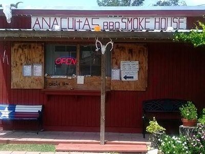Great Brisket, Fajitas, chicken, Ribs (pork & beef), n Bake Potatoes.