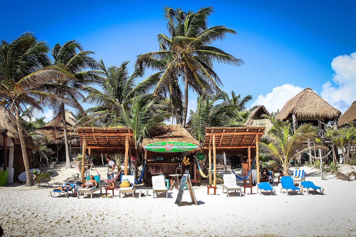 tulum beach camping