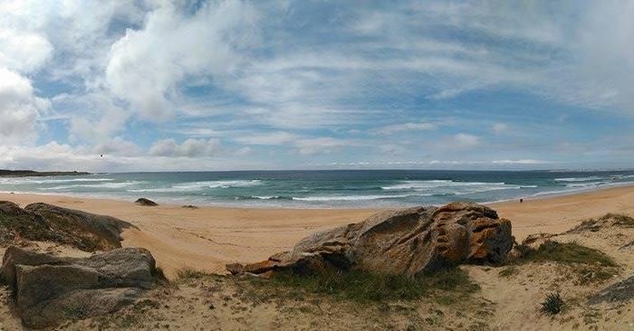 panorámica de corrubedo