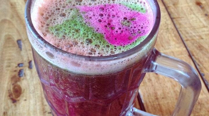 Back to Work juice (beetroot, spinach, lime)